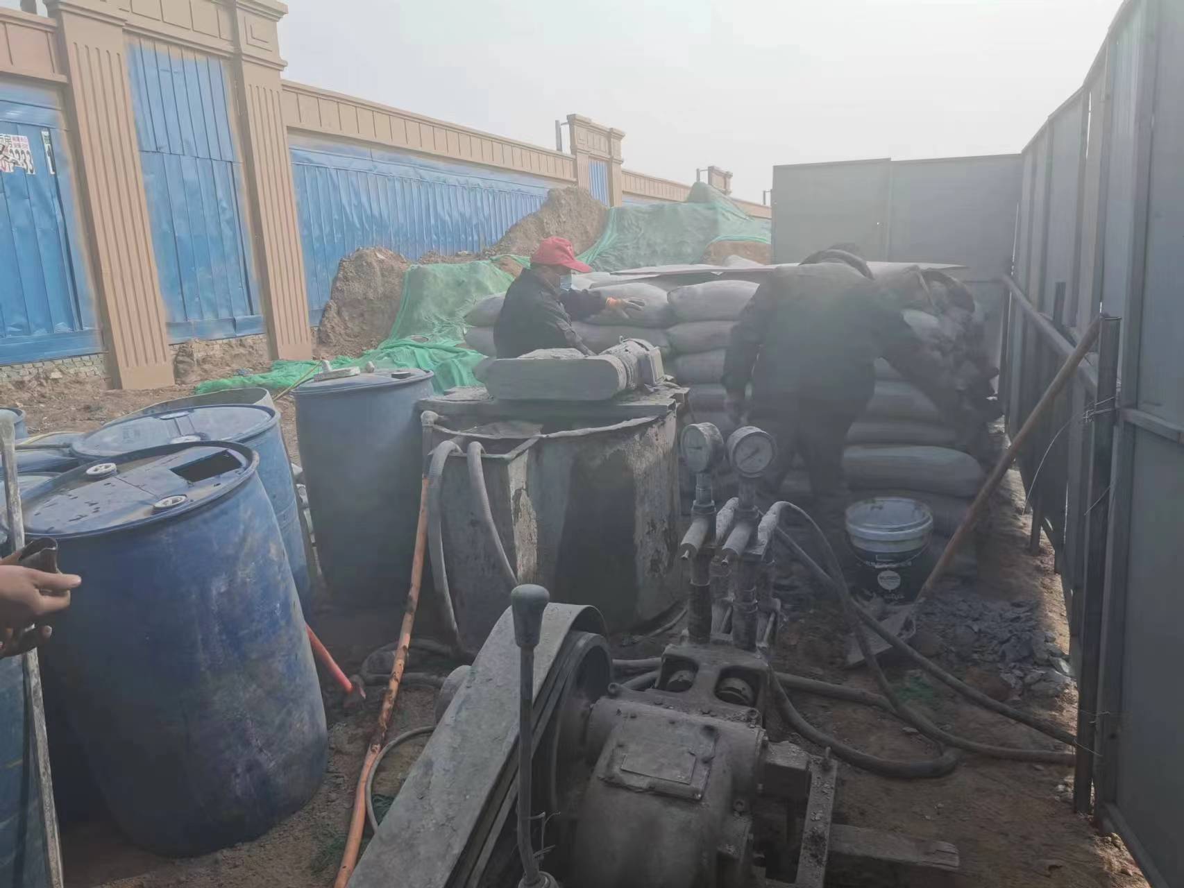 和静房屋下沉注浆